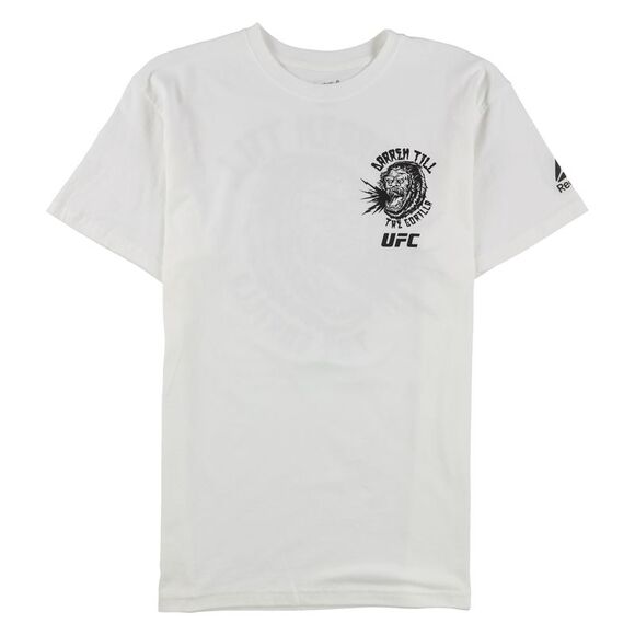 Reebok Mens Darren Till Graphic T-Shirt, white, L - Picture 1 of 1